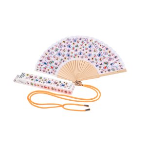 My Greek HandFan Color Eyes